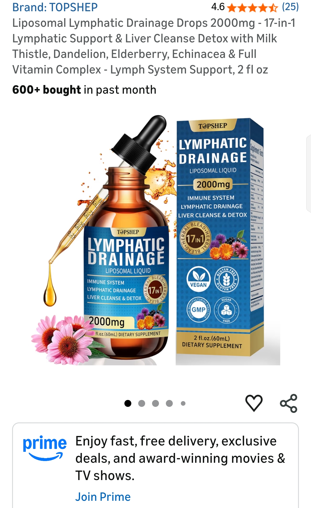 lymphatic drainage drops