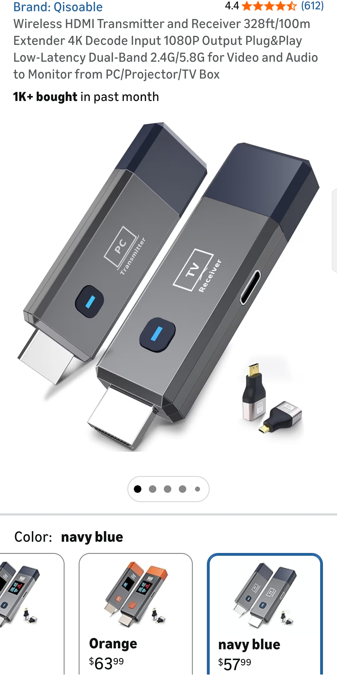 Wireless HDMI Transmitter and Receiver