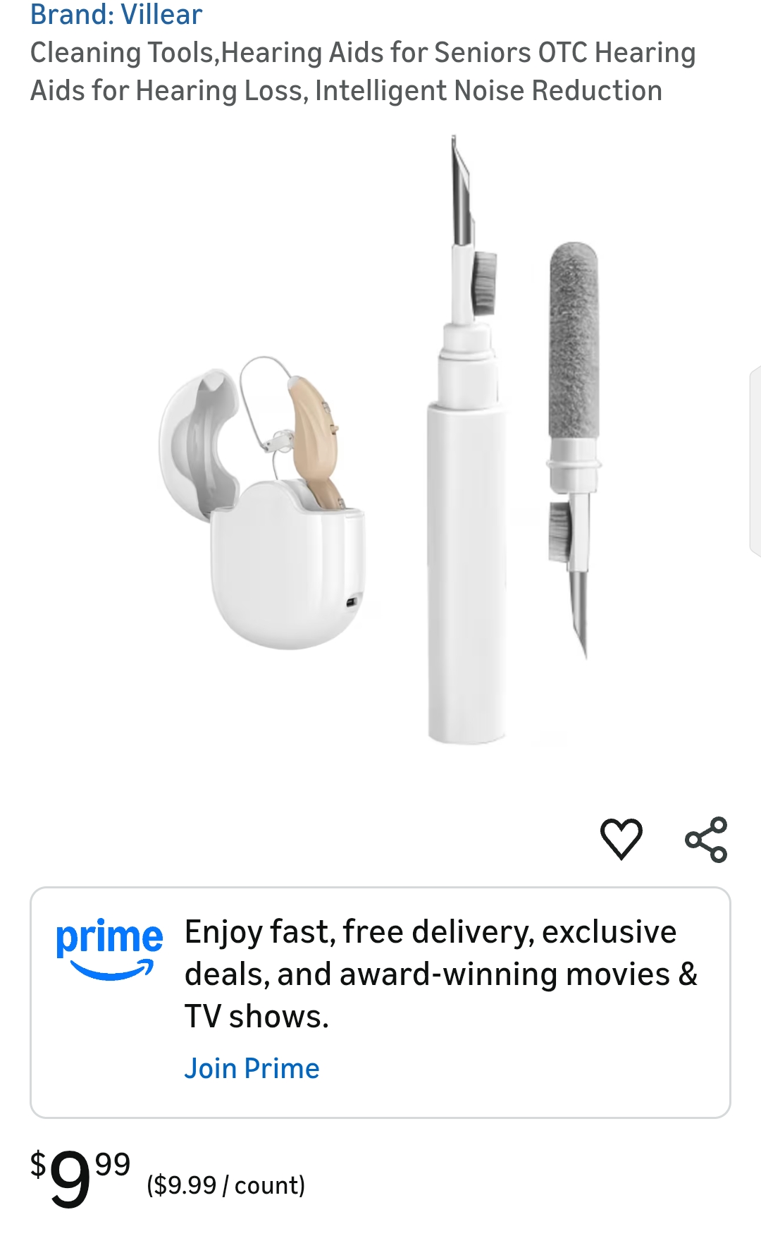 Hearing Aids for Seniors Cleaning Tools