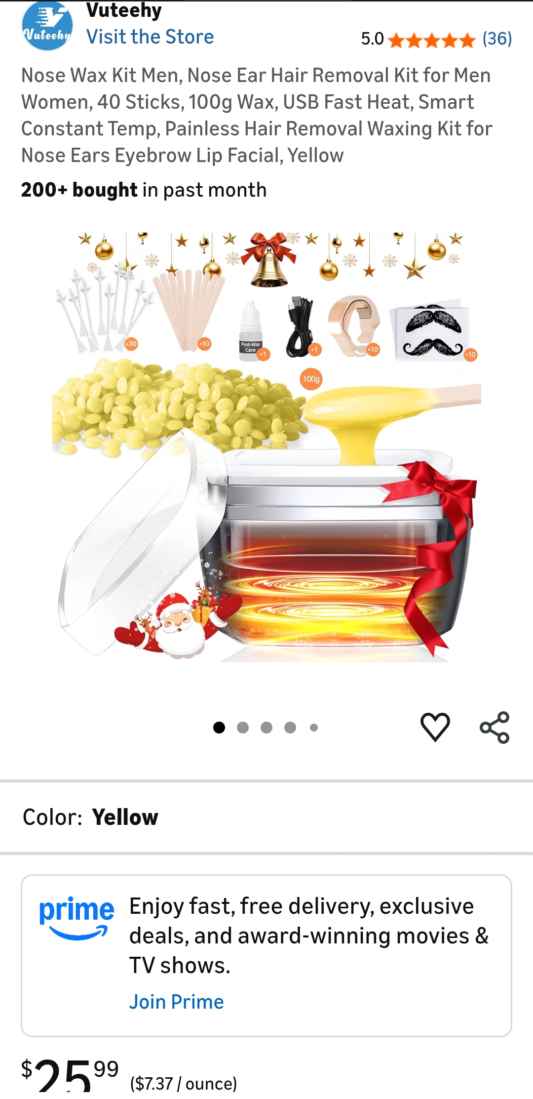 Nose Wax Kit Men