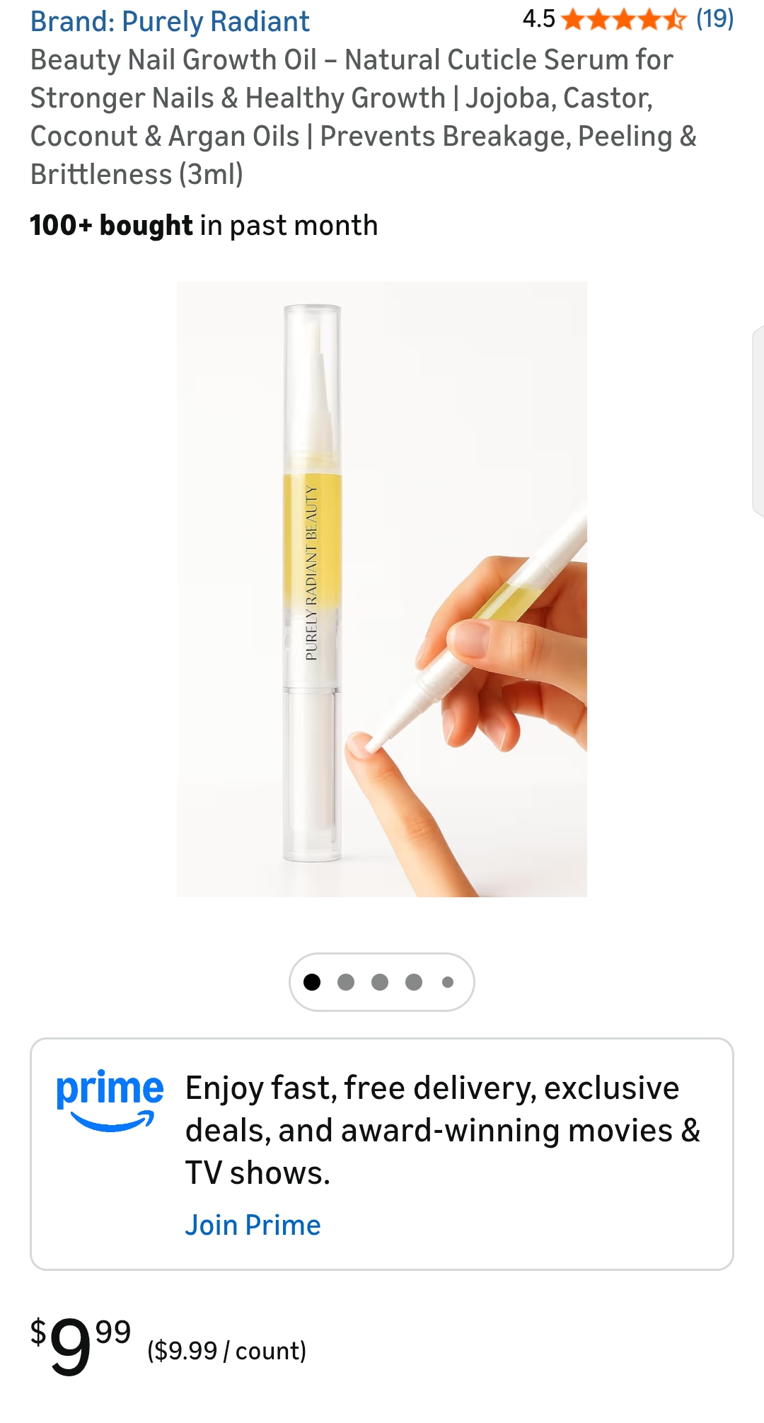 Nail Growth Oil