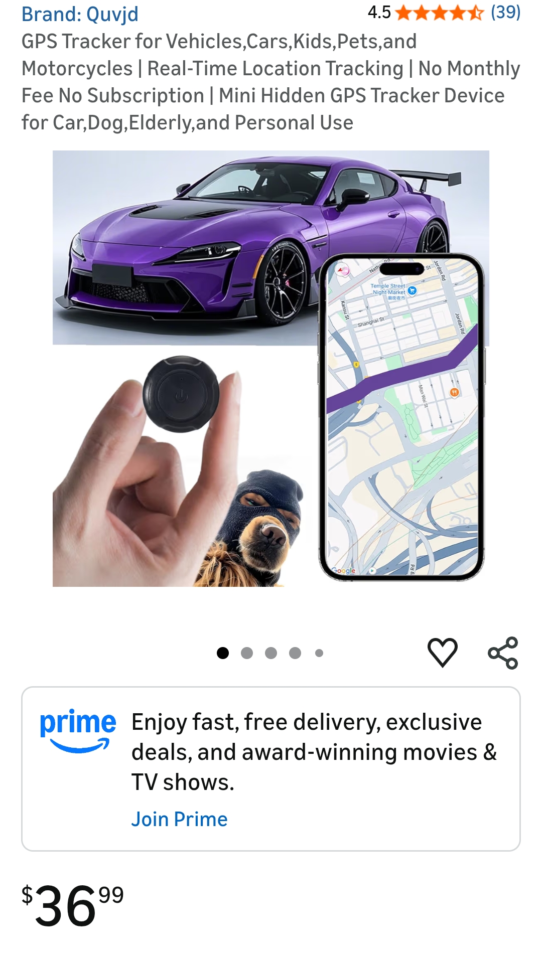 quvjd gps