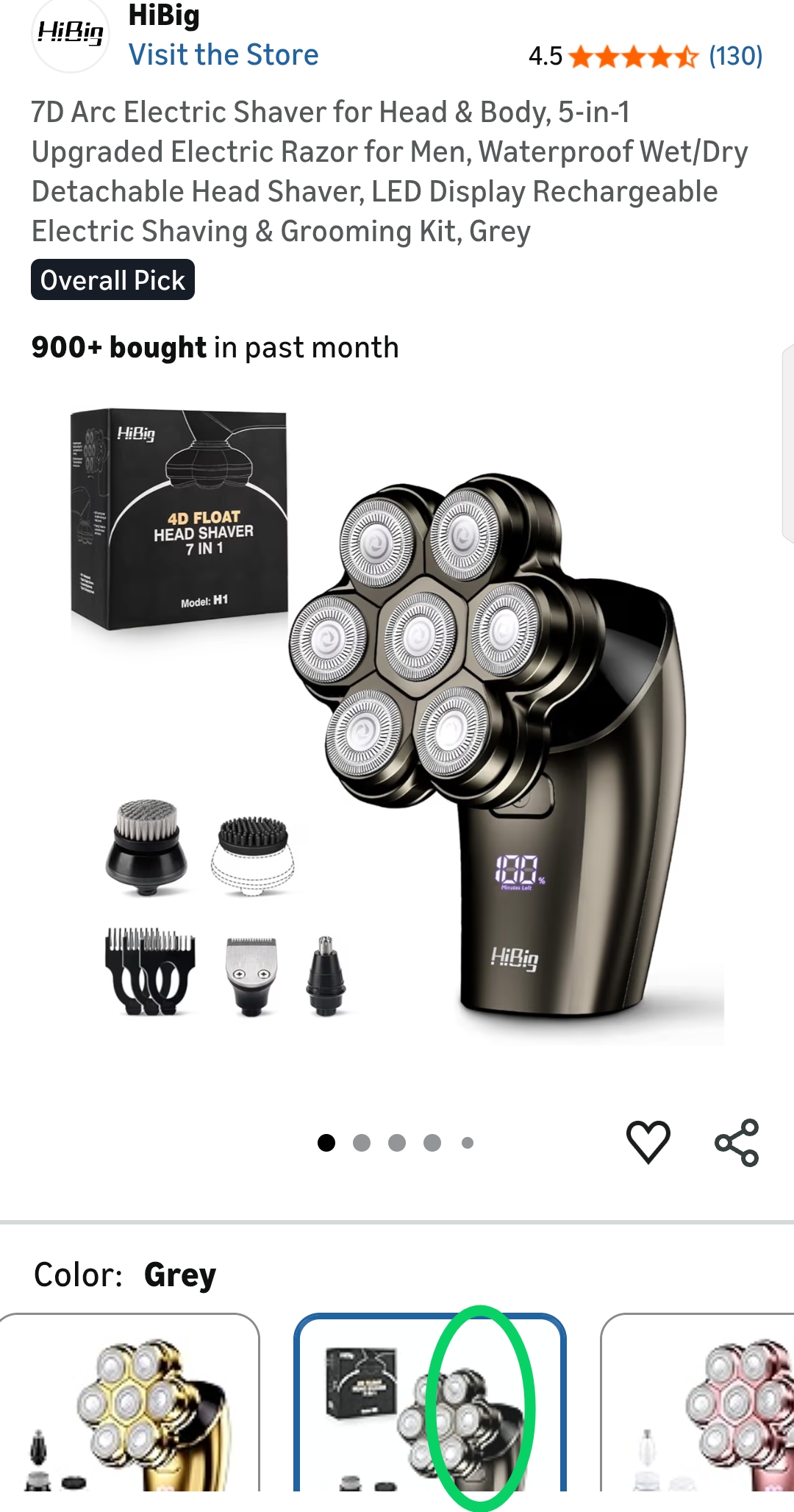 head shavers for bald man