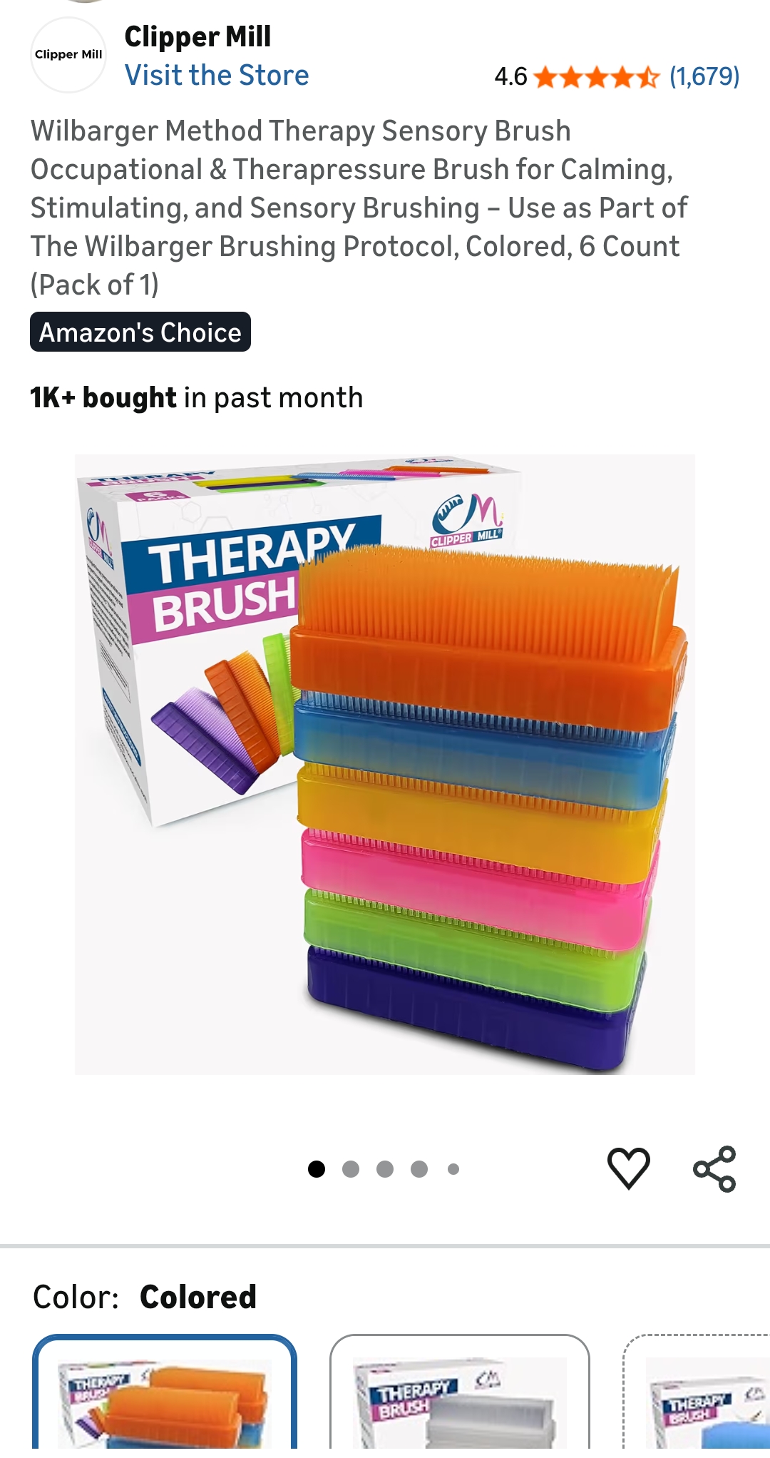 therapy brush
