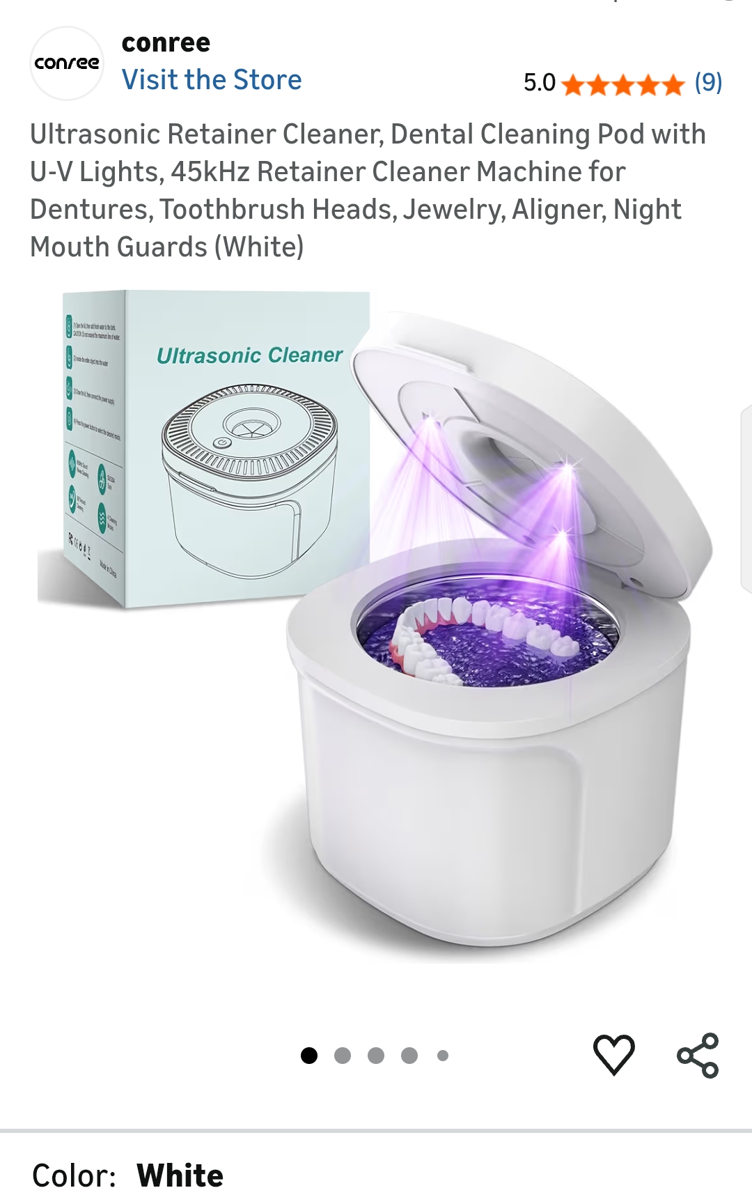 retainer cleaner machine