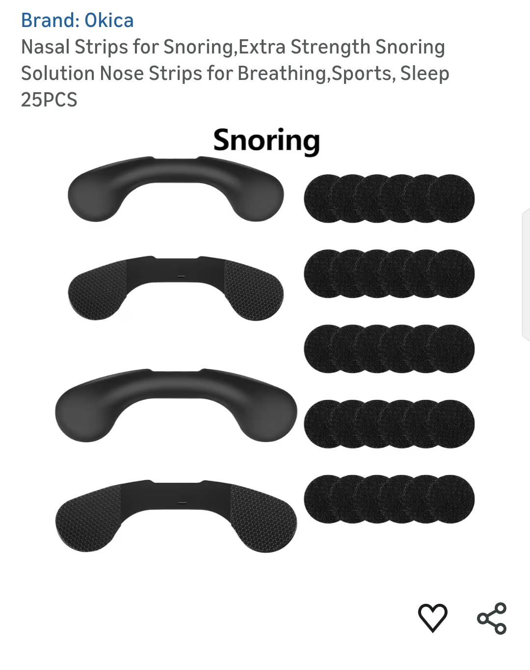 Nasal Strips for Snoring,Extra St