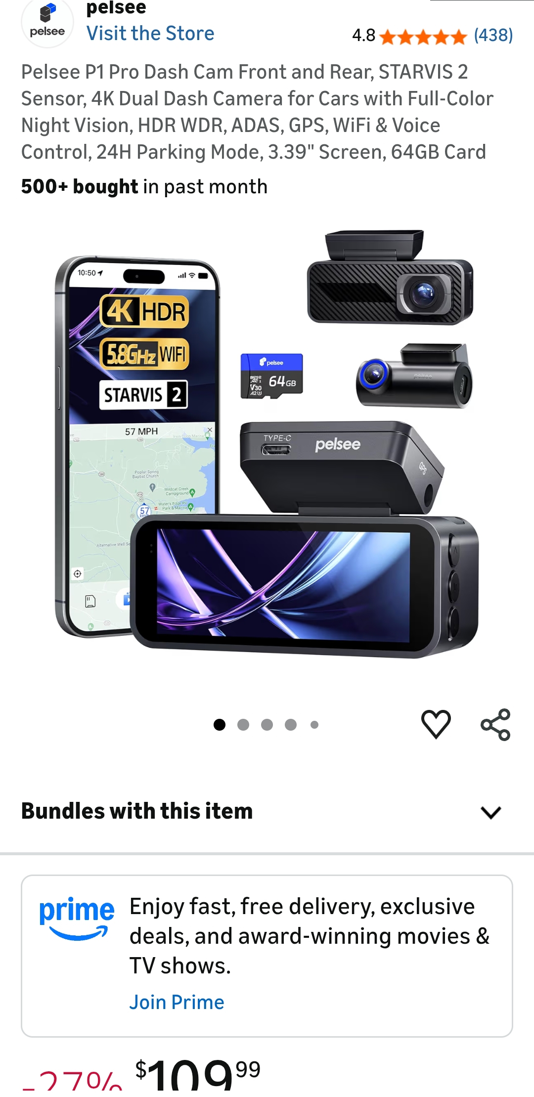 dash cam front and rear