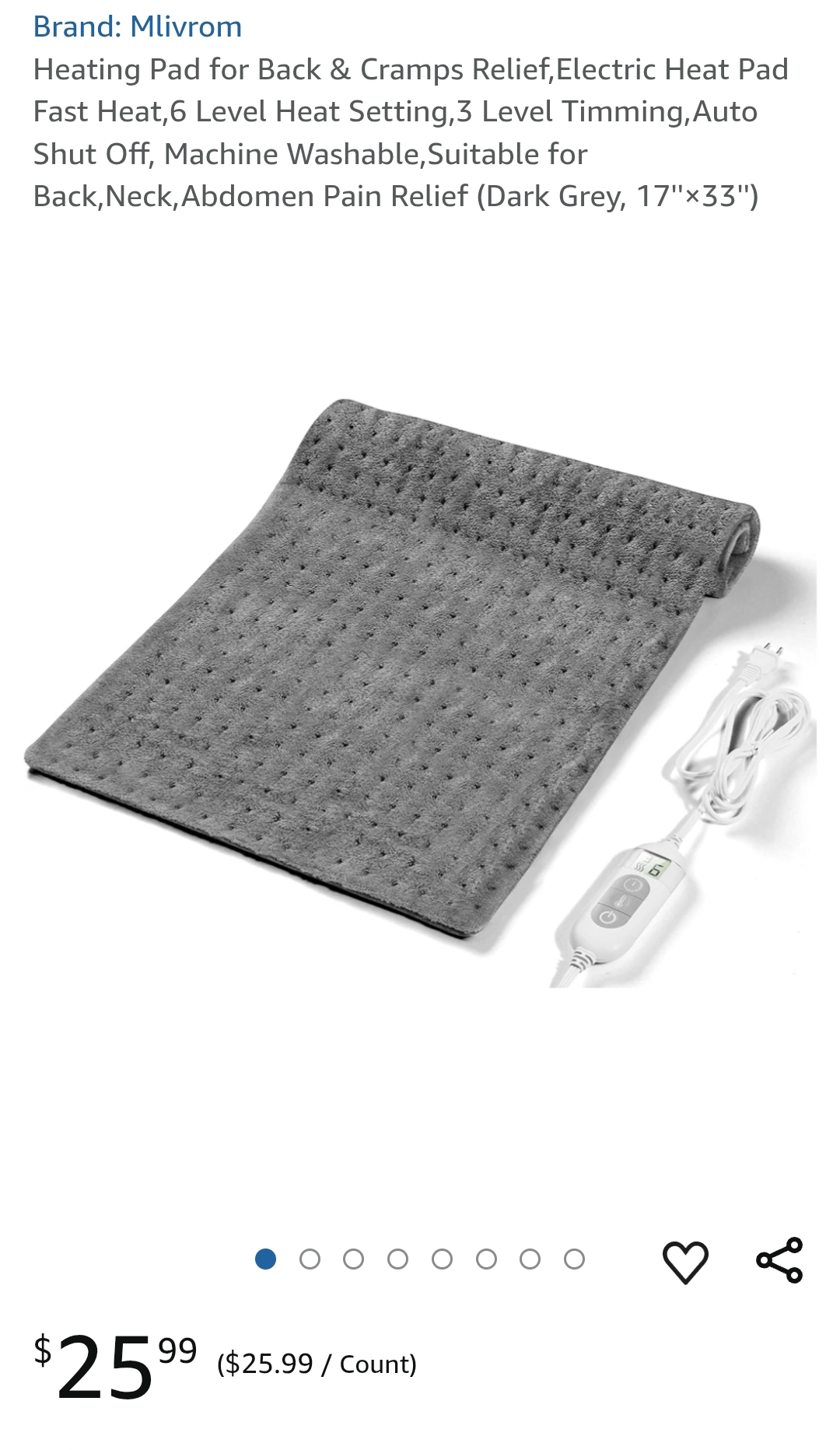 Heating Pad 17×33
