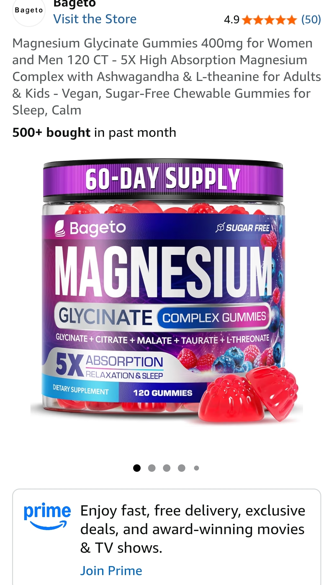 magnesium complex gummies