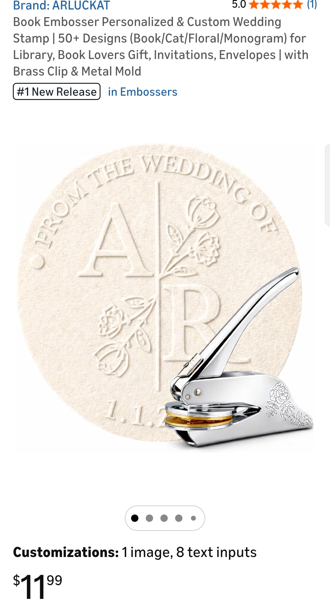 book embosser personalized