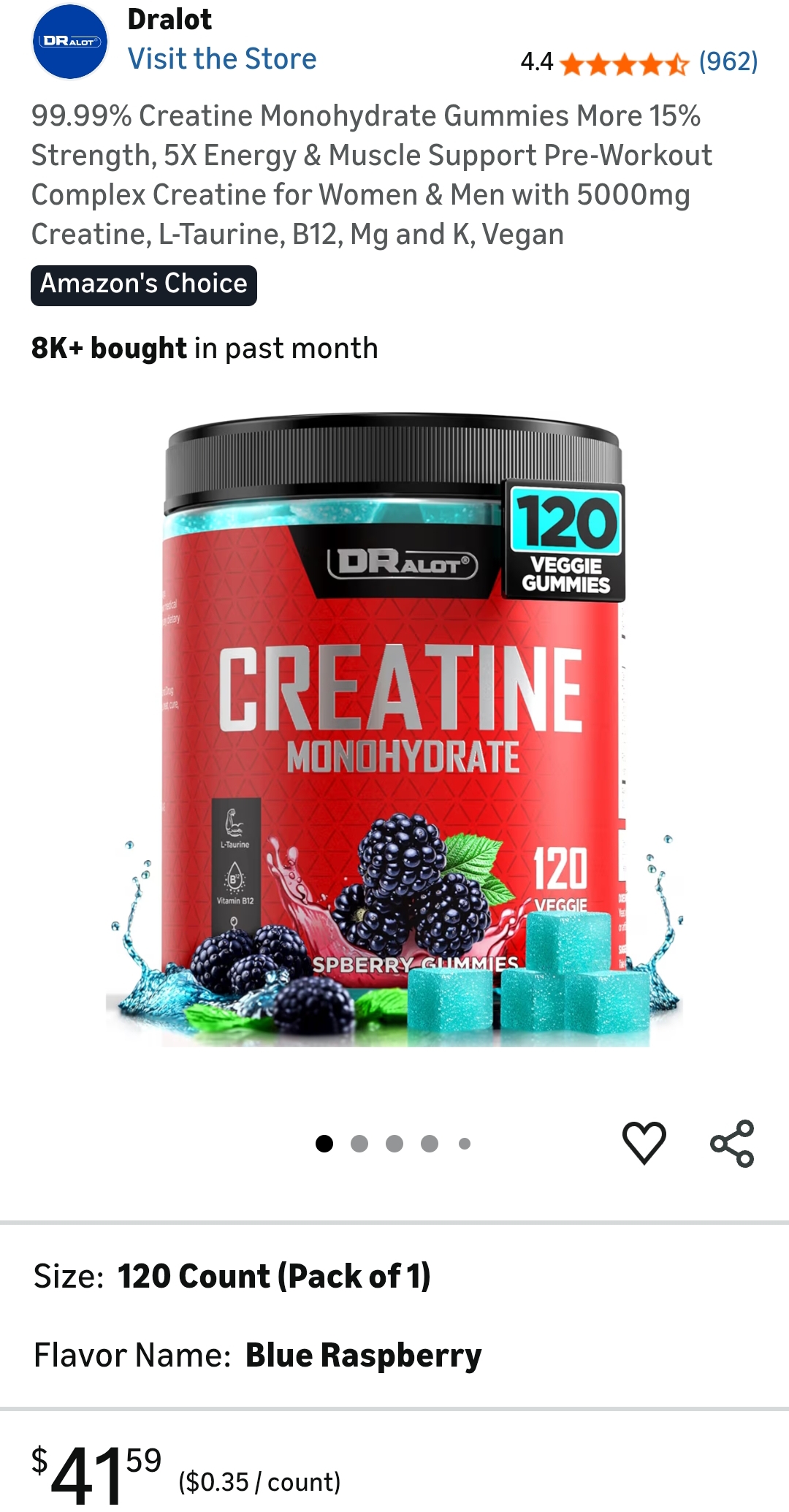 Creatine Monohydrate Gummies