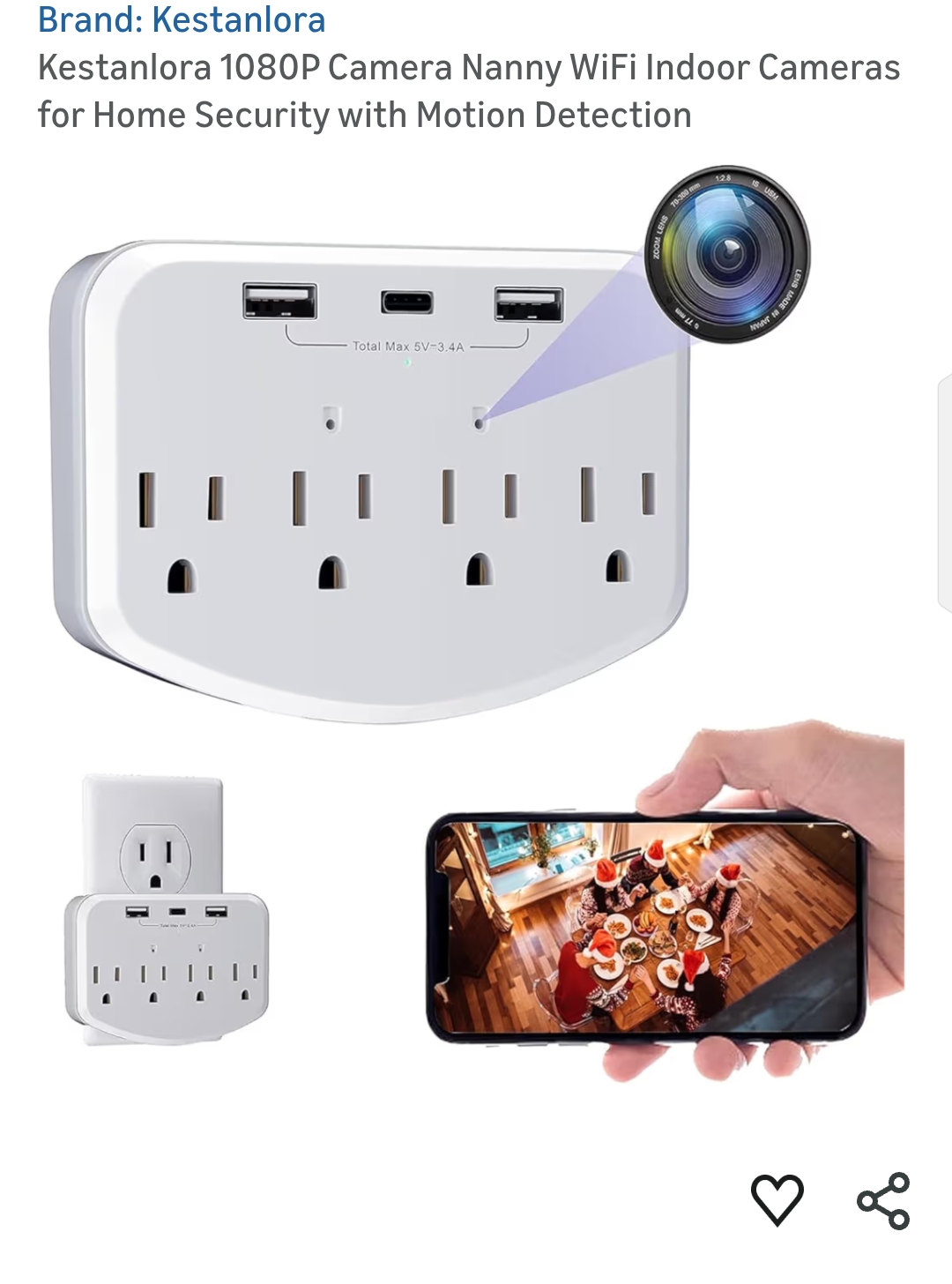 Nanny WiFi Indoor Cameras