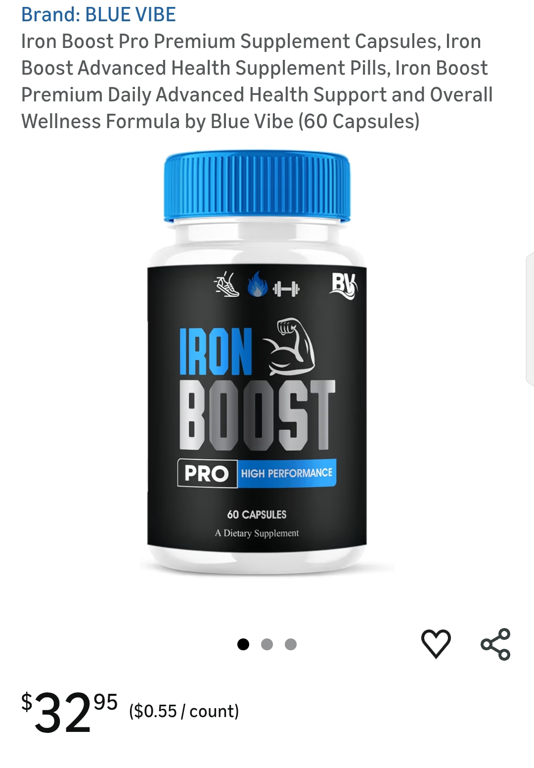 Iron Boost Pro Premium Supplement