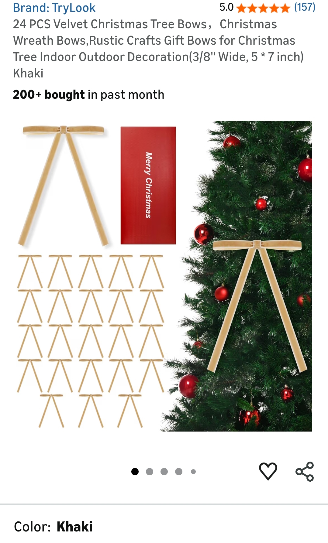 velvet bows for christmas tree