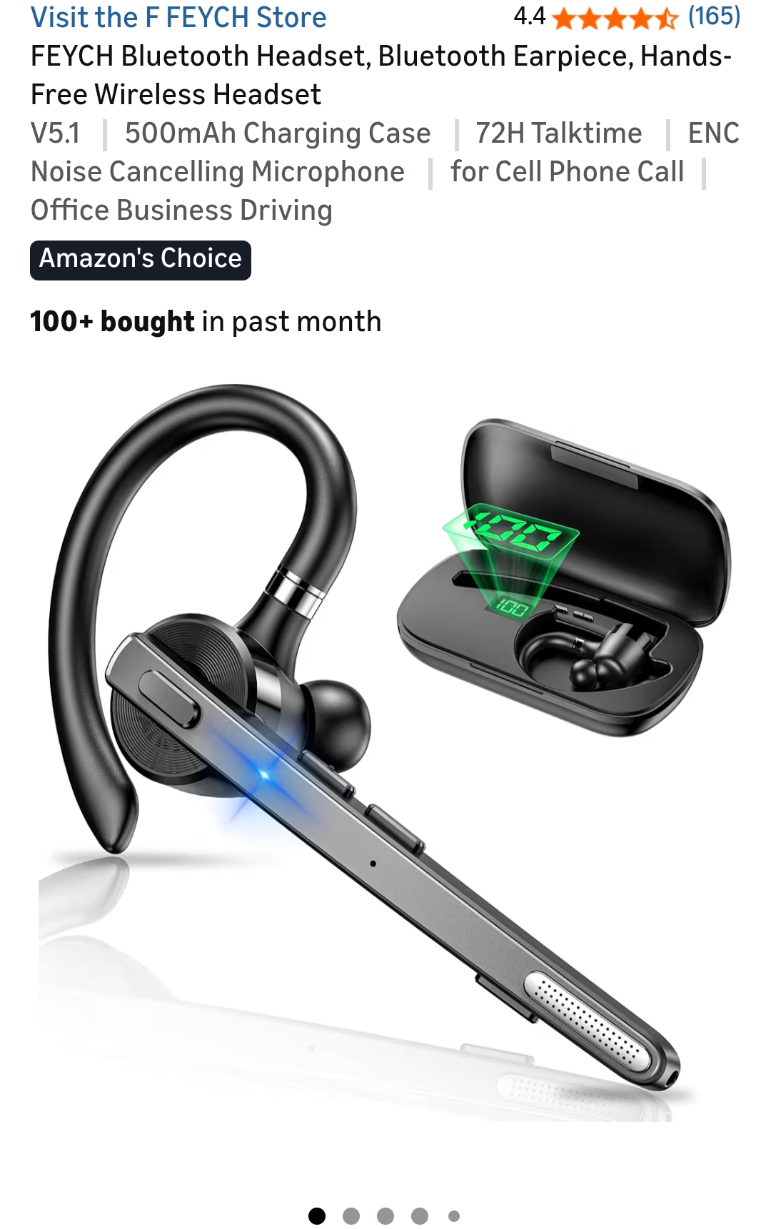 bluetooth headset for phone calls