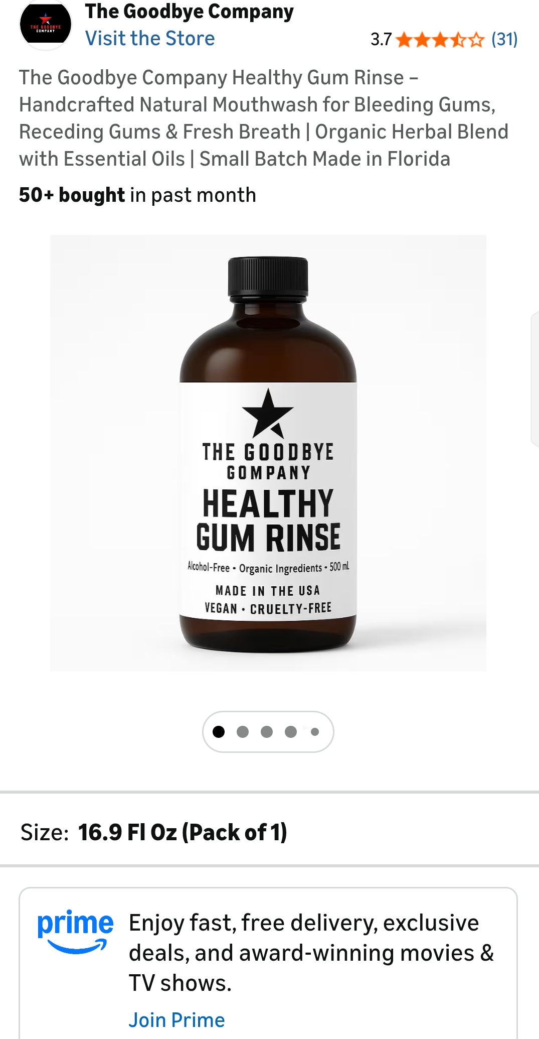 The Goodbye Company Organic