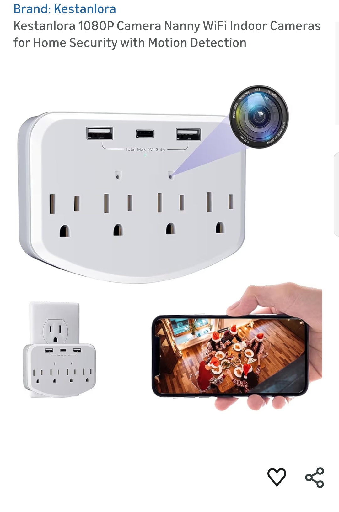 Nanny WiFi Indoor Cameras