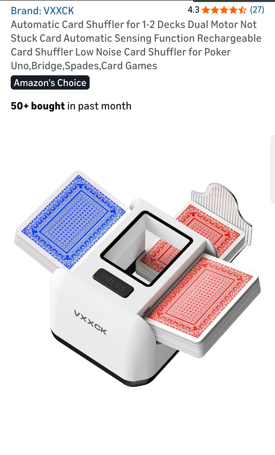 Automatic Card Shuffler