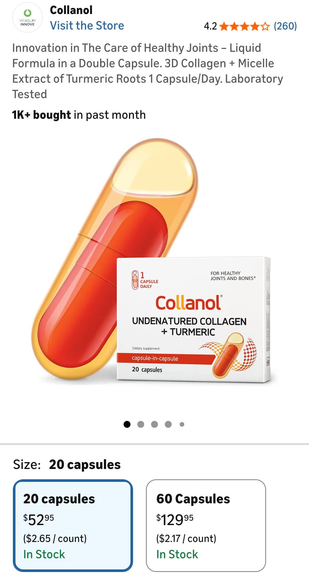 Innovation Joints care capsule