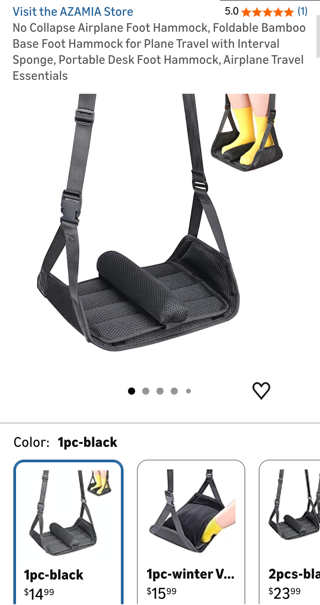 Airplane Foot Hammock