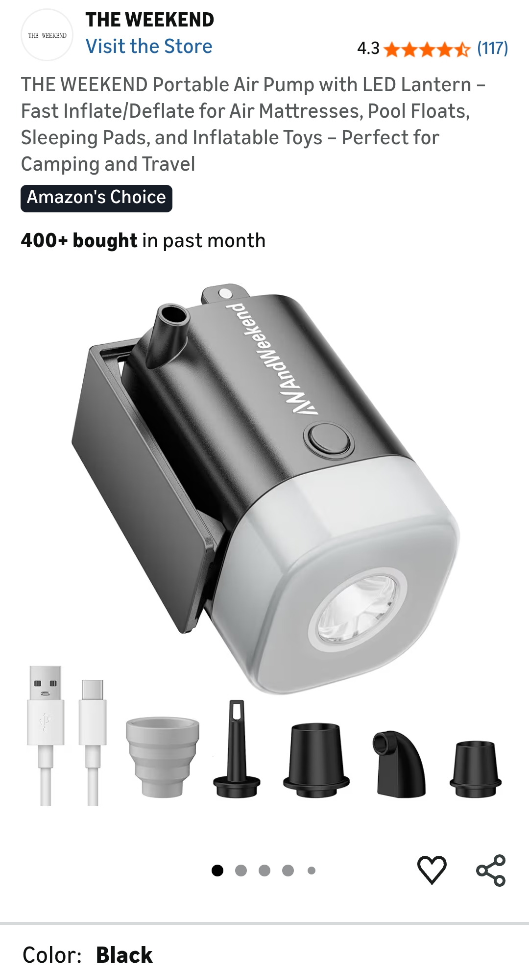 air pump for inflatables