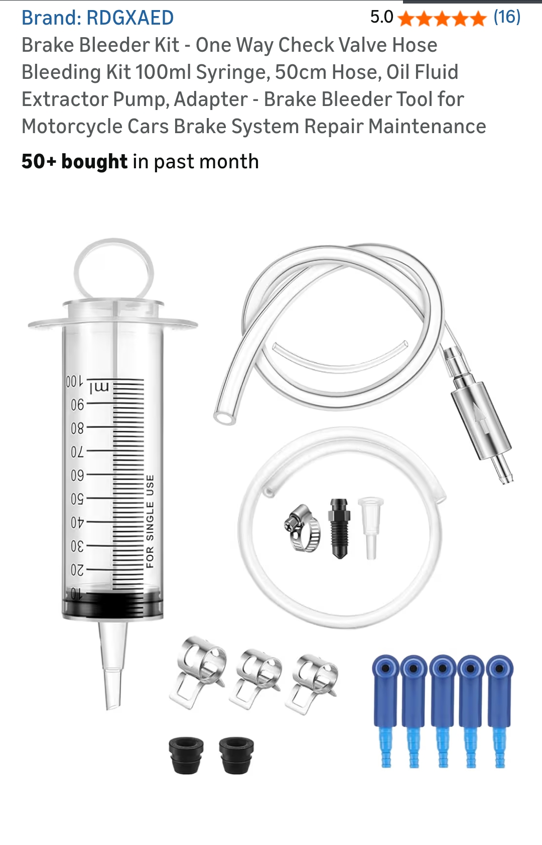 Brake Bleeder Kit