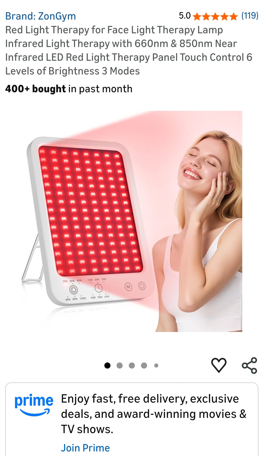 red light therapy for face