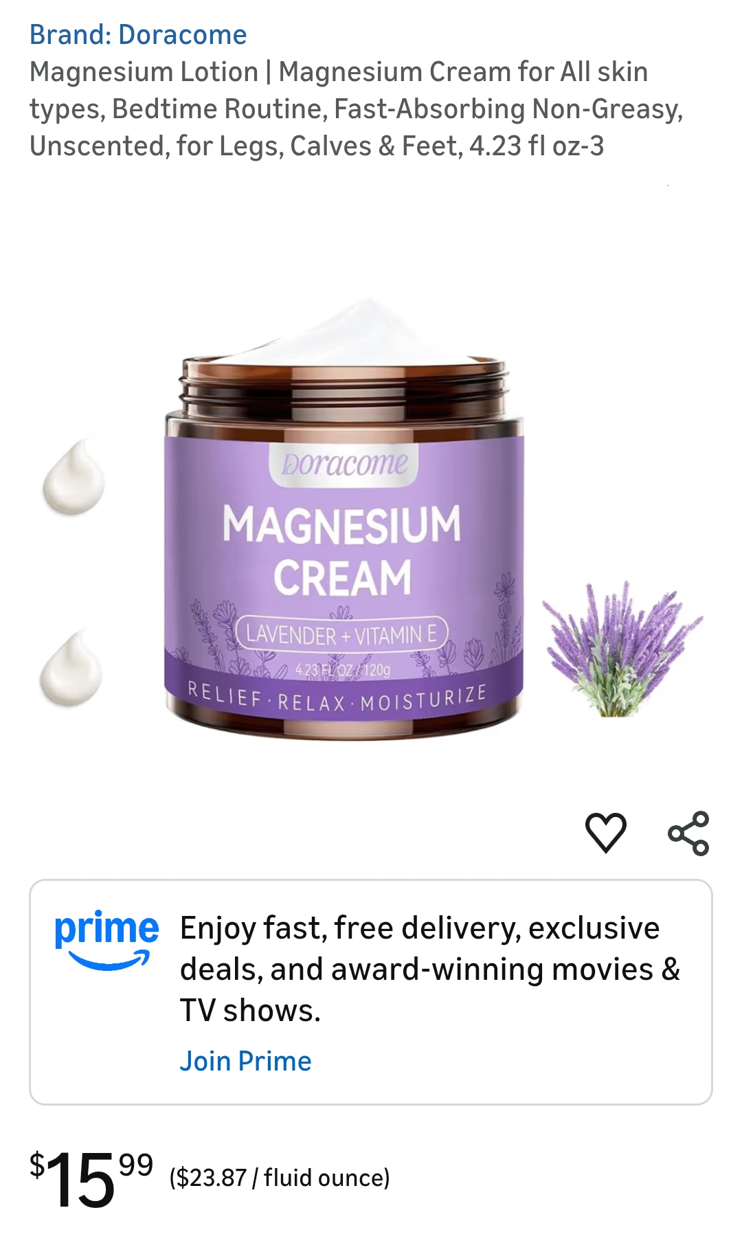 Magnesium Lotion