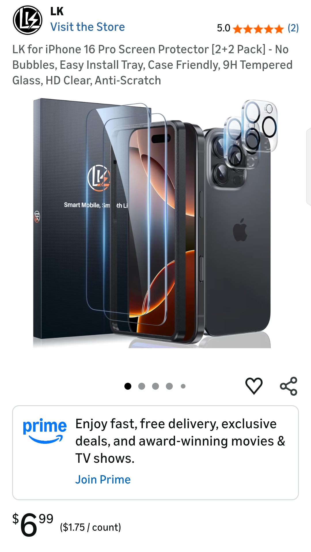 iPhone 16 Pro Screen Protector