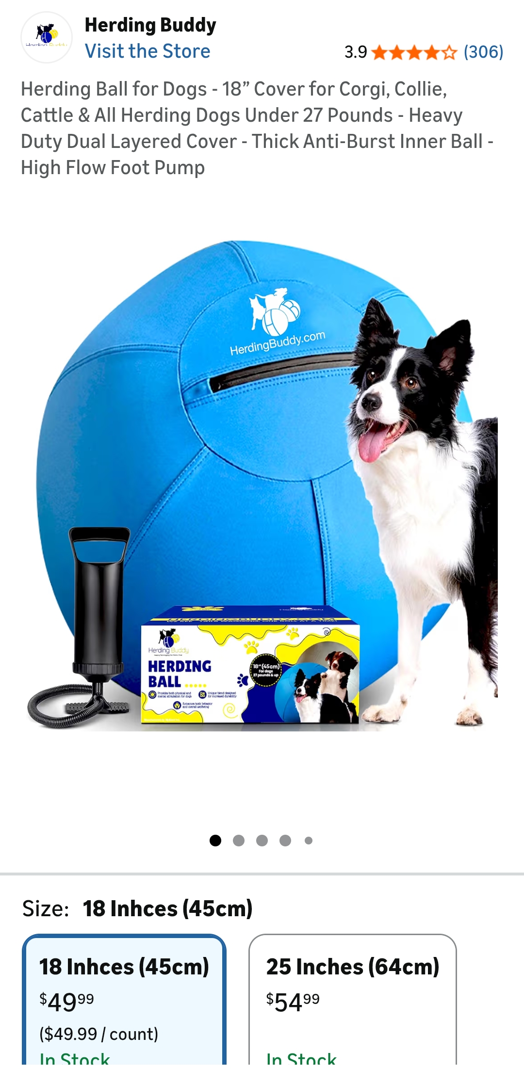 Herding Ball for Dogs