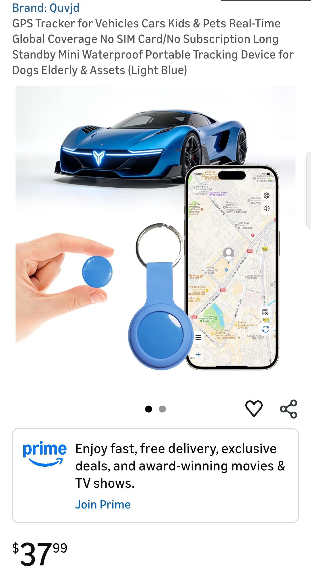 quvjd gps