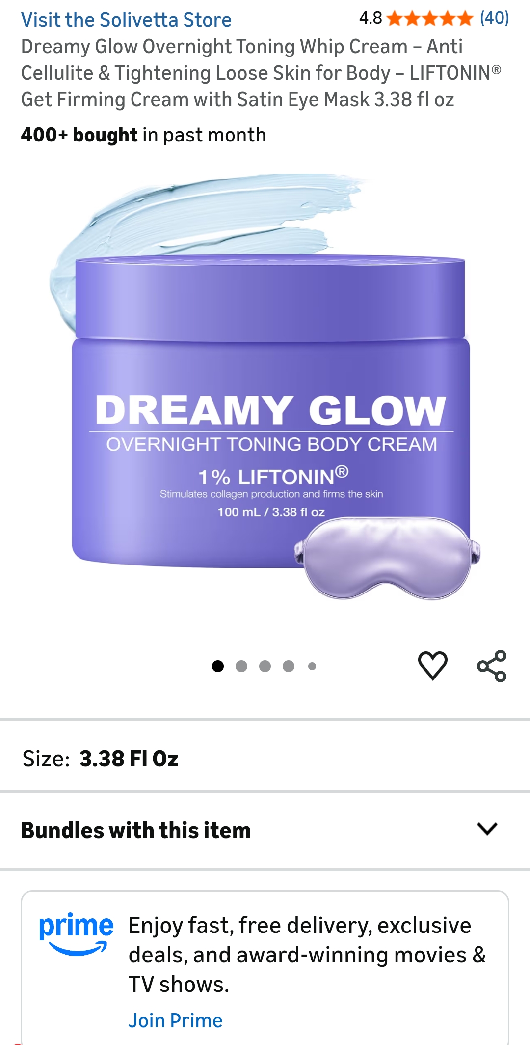 get dreamy overnight toning whip cream