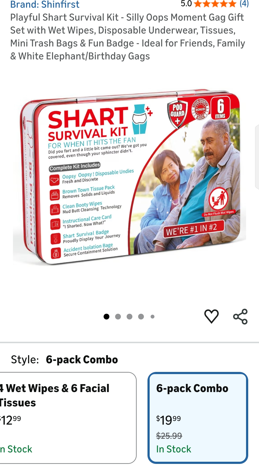 Funny Shart Survival Kit