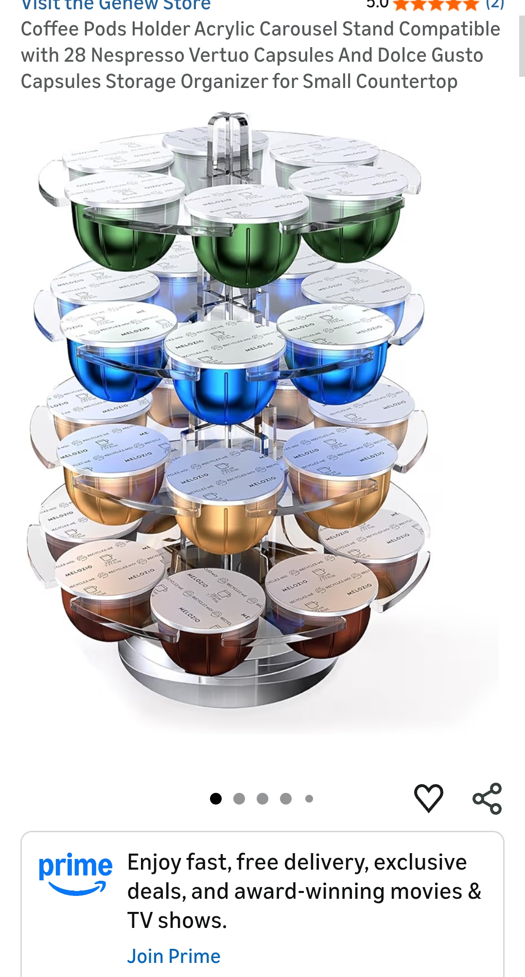 Coffee Pods Holder