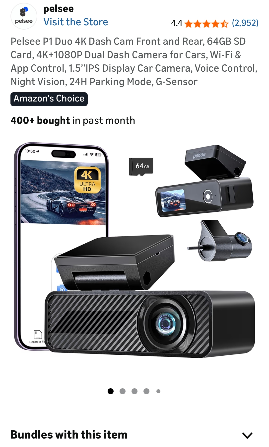 dash cam front and rear