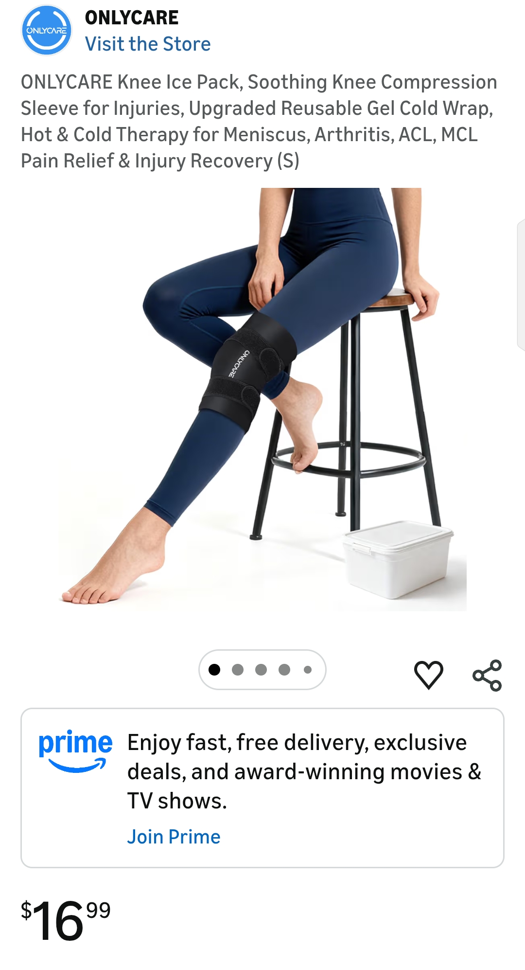 ONLYCARE Knee Ice Pack