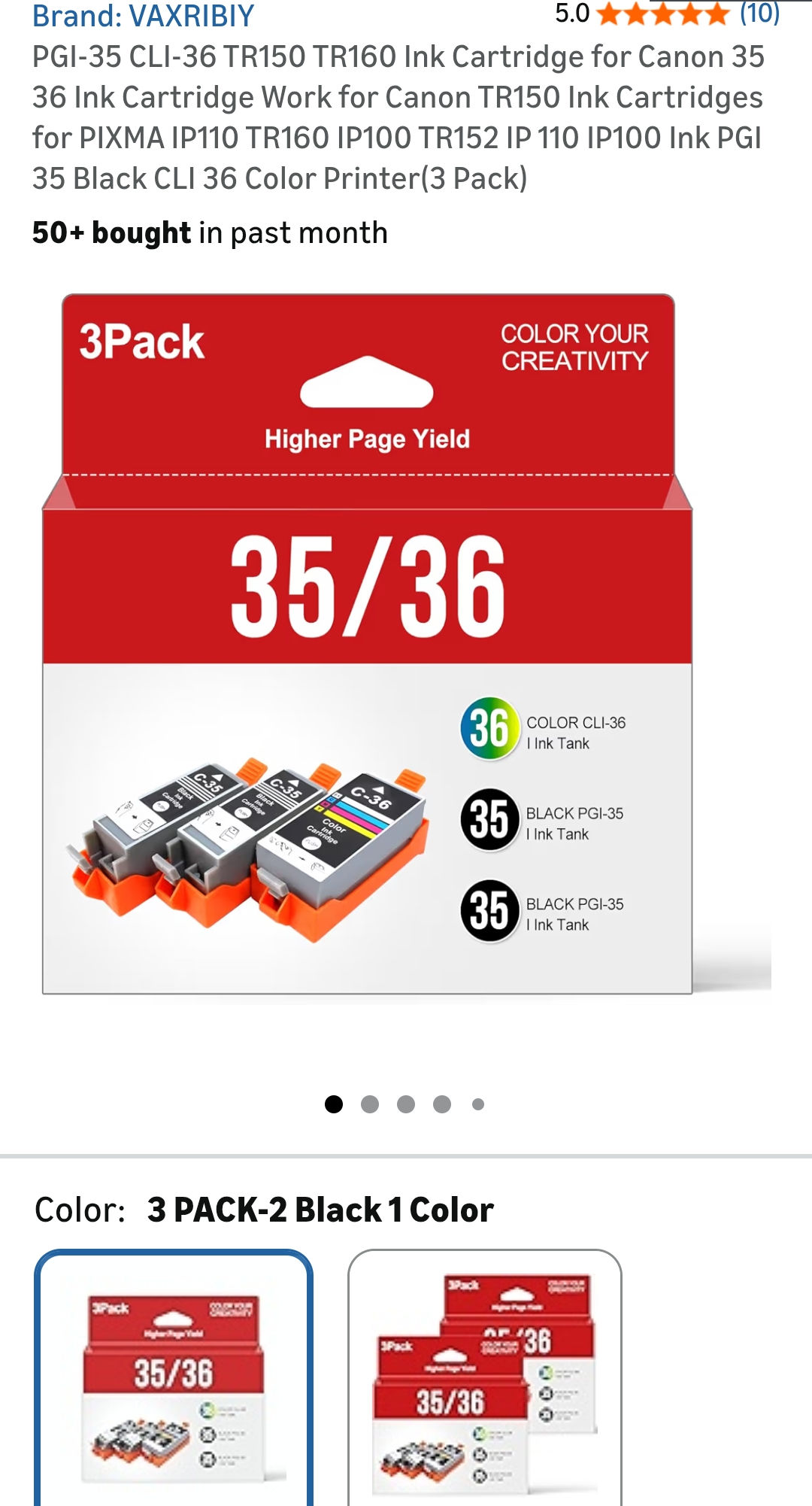 canon tr150 ink cartridge
