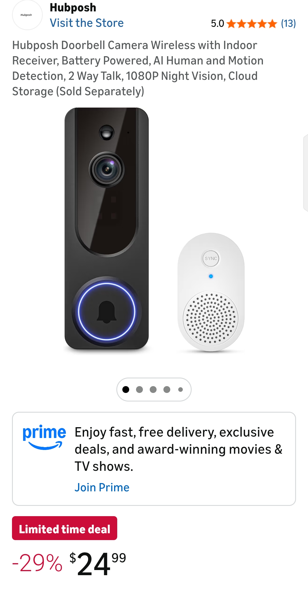 doorbell camera wireless