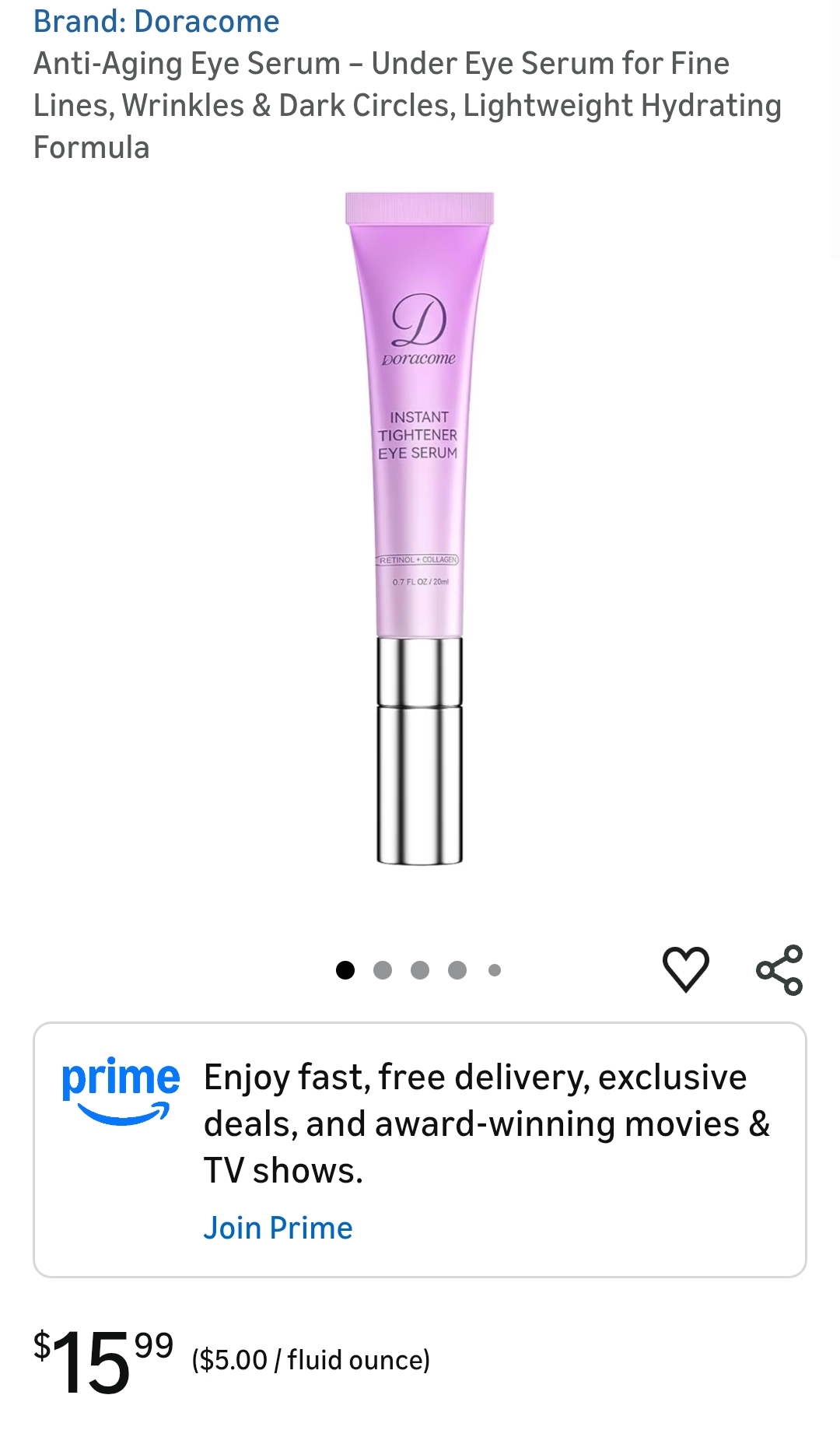 Doracome Magnesium Fast Absorbing Non Greasy