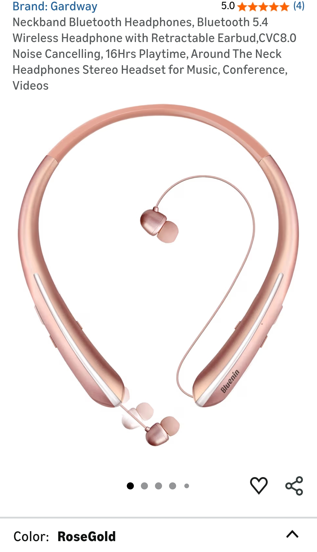 neckand bluetooth heaphones