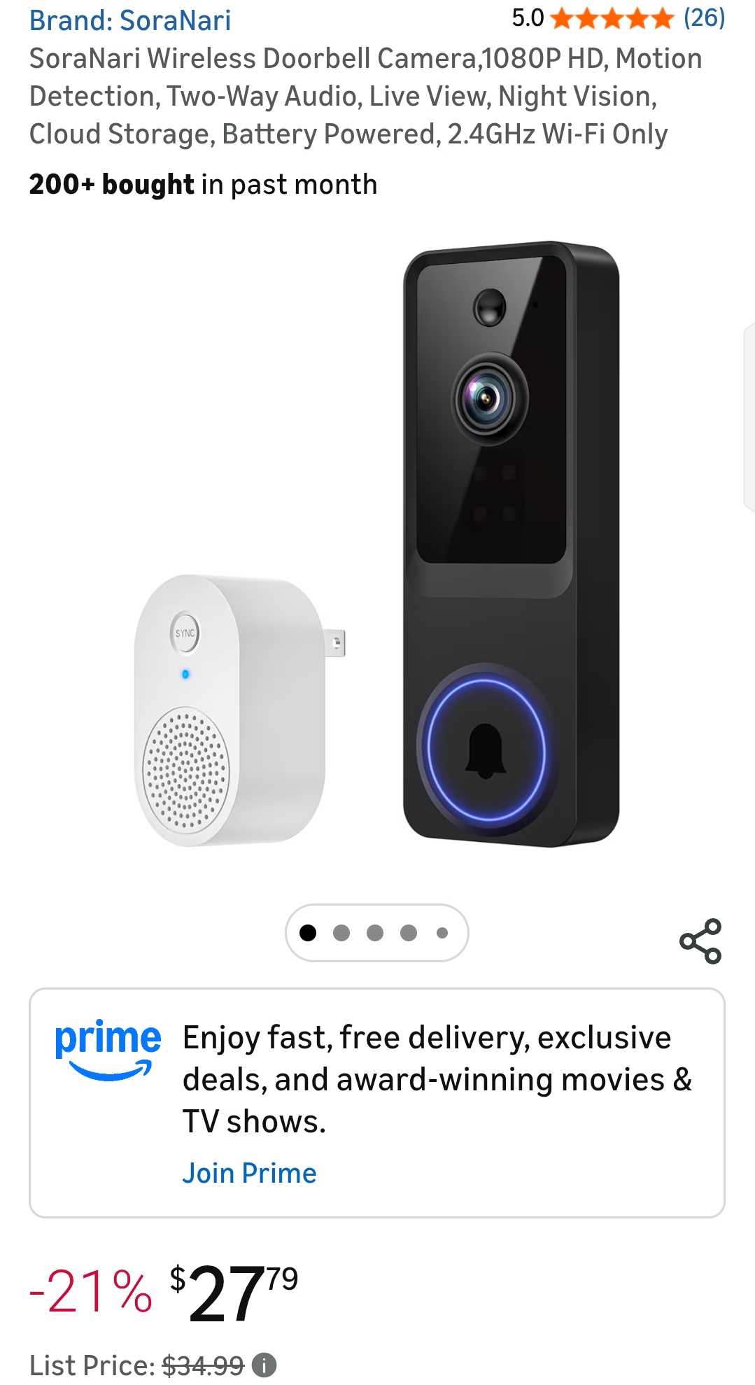 doorbell camera wireless