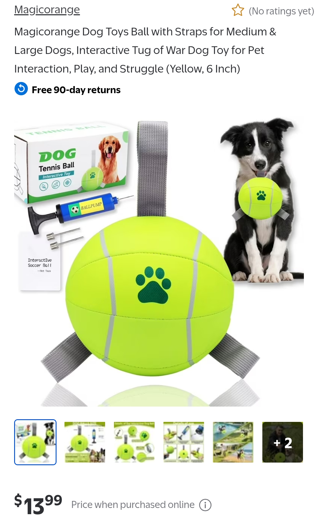 nteractive Tug of War Dog Toy