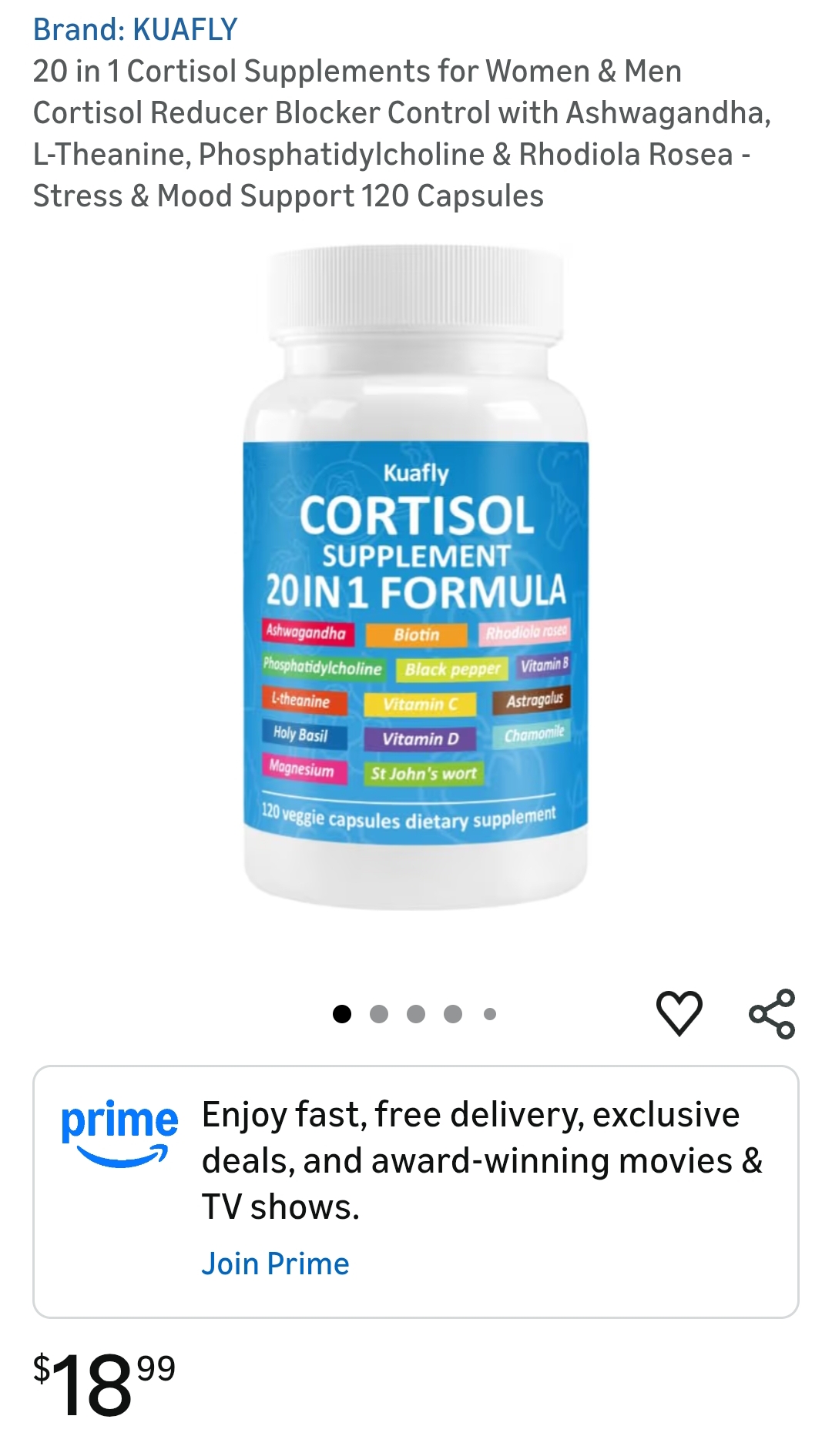 cortisol supplement for women