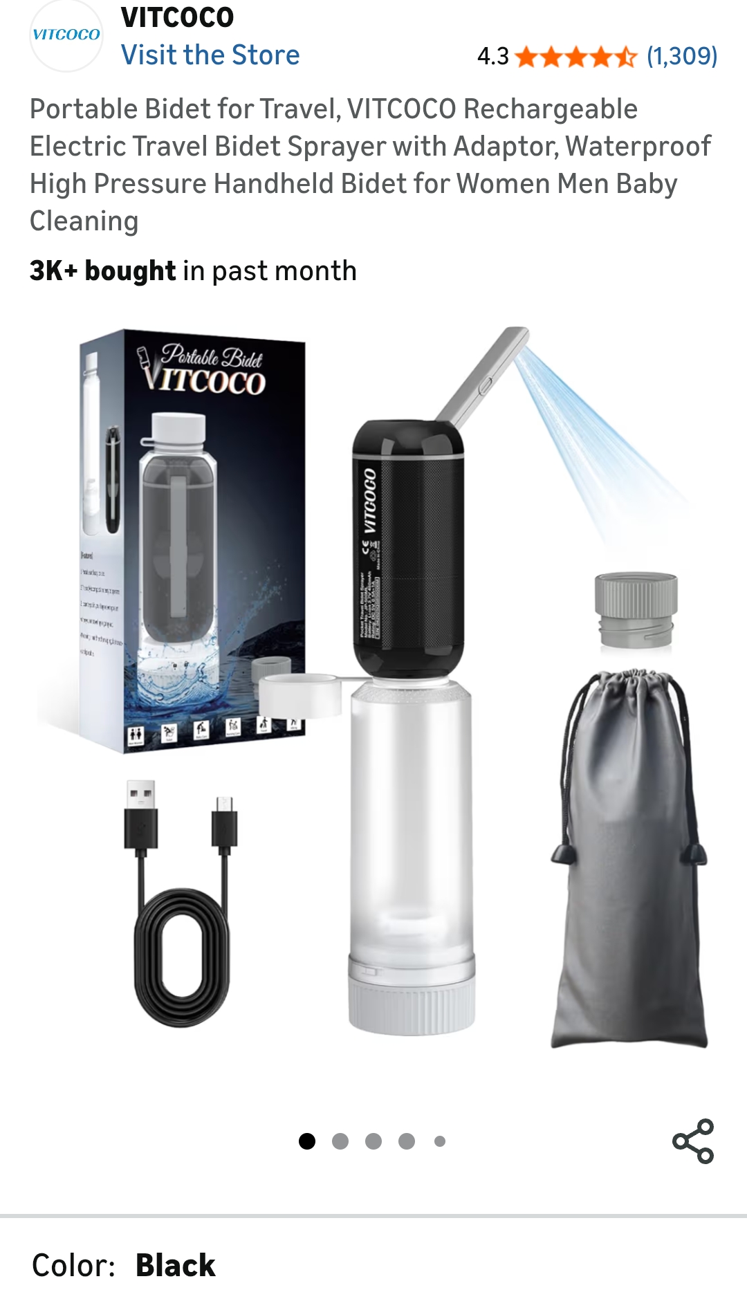 portable bidet
