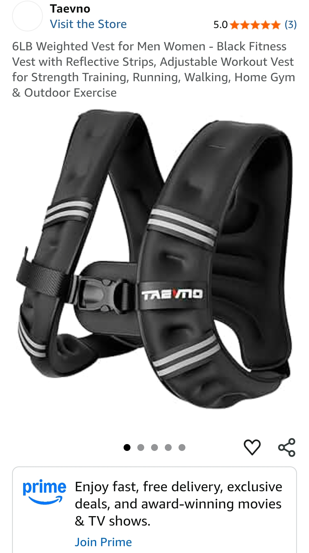 6LB Weighted Vest for Men Women