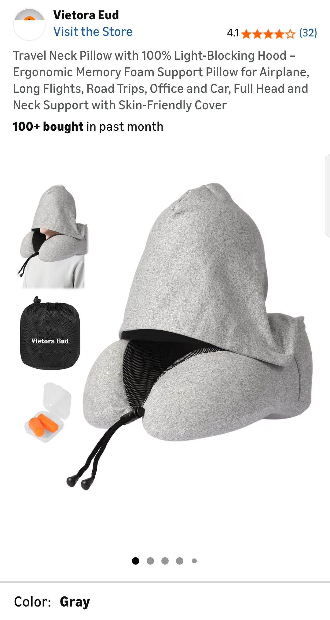 travel neck pillow