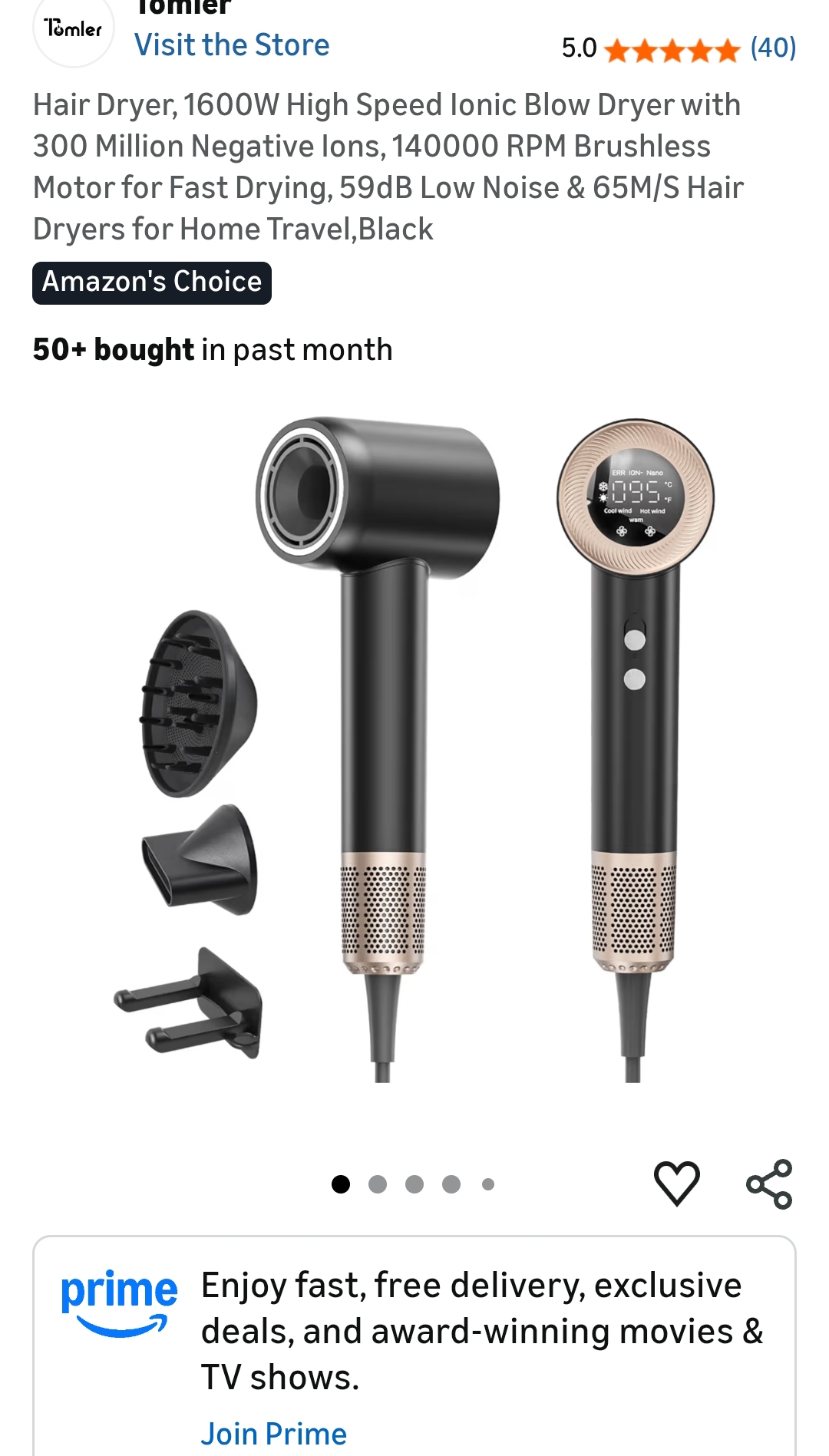 hari dryer with diffuser