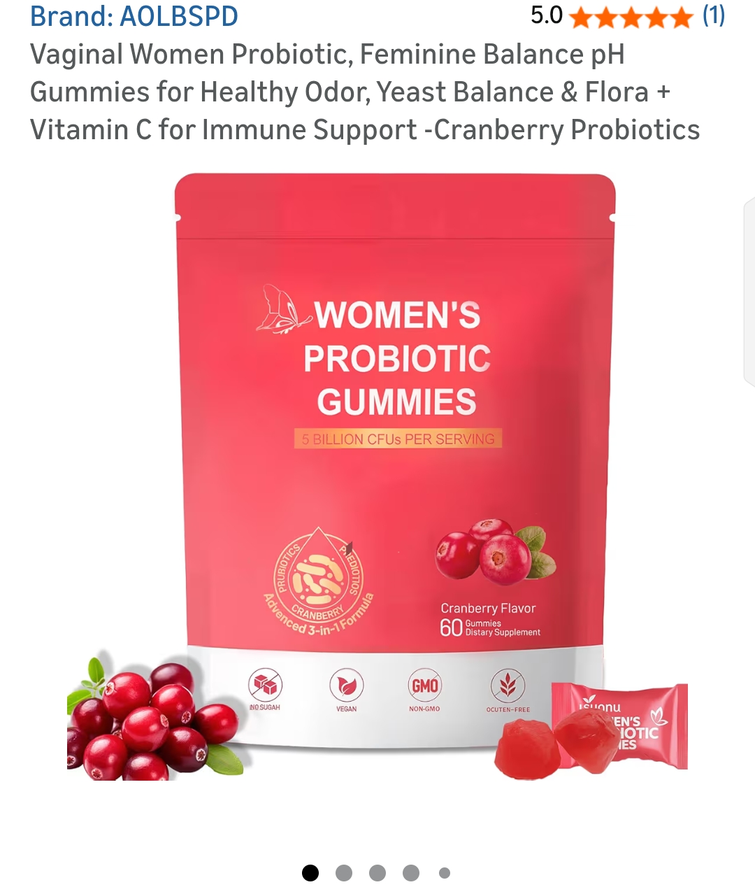 women probiotic gummies