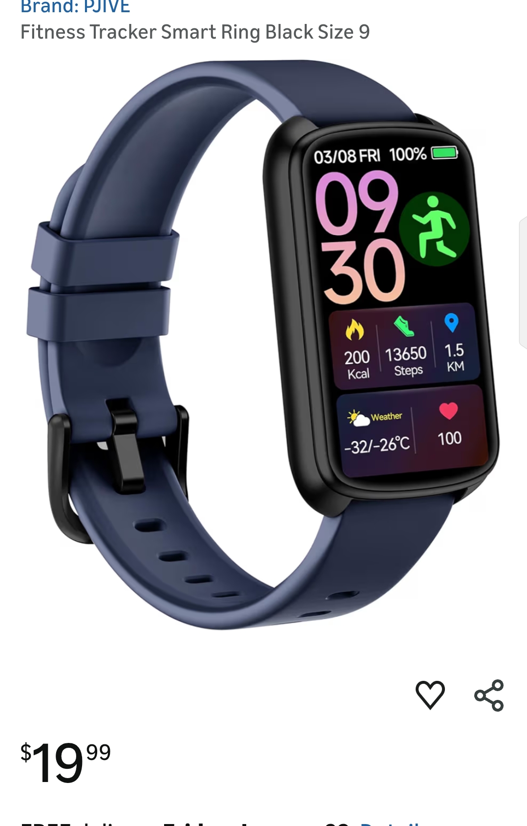 PJIVE Fitness & Activity Tracker