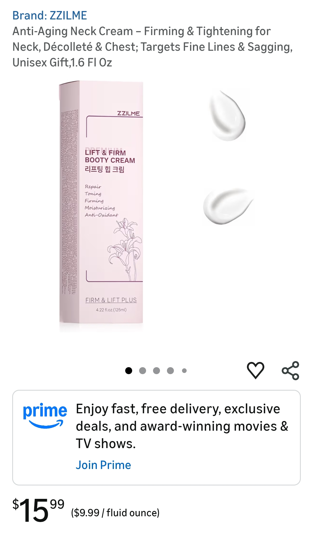 Anti-Aging Neck Cream